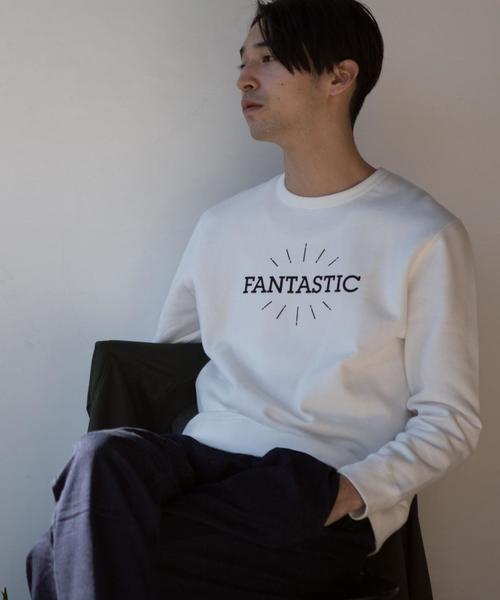 coen（コーエン）の「CVCプリントスウェットクルーネック（スウェット・メンズ・グレー/ホワイト・LARGE/SMALL/X-LARGE/MEDIUM）」の11枚目の写真