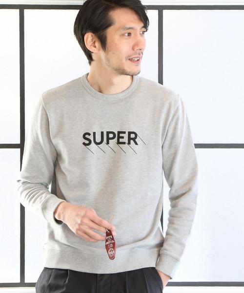 coen（コーエン）の「CVCプリントスウェットクルーネック（スウェット・メンズ・グレー/ホワイト・LARGE/SMALL/X-LARGE/MEDIUM）」の12枚目の写真