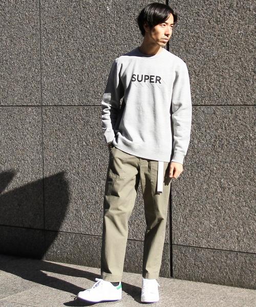 coen（コーエン）の「CVCプリントスウェットクルーネック（スウェット・メンズ・グレー/ホワイト・LARGE/SMALL/X-LARGE/MEDIUM）」の15枚目の写真