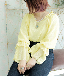 apres jour | ドビーキャンディブラウス【ZOZOTOWN限定アイテム】(シャツ/ブラウス)