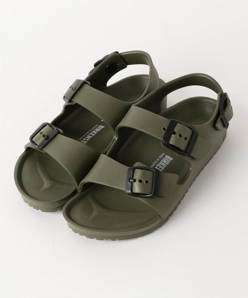 BIRKENSTOCK（ビルケンシュトック）の「BIRKENSTOCK（ビルケンシュトック）MILANO EVA 16cm-22cm（サンダル・キッズ・ブラック/オリーブ・17cm/19cm/21cm/20cm/16cm/18cm/22cm）」の3枚目の写真