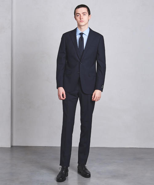 UADT 2Bコンフォート プラス スーツ ネイビー ビジネス 背抜き Lサイズ UNITED ARROWS（ユナイテッドアローズ）の「UADB サージ 2B
