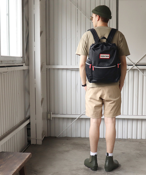 HUNTER(ハンター)の「【 HUNTER / ハンター 】 ORIGINAL TOPCLIP BACKPACK NYLON UBB6017ACD HUT バックパック リュック(バックパック/リュック・メンズ・レッド/ピンク/イエロー/オレンジ/ブルー/オリーブ/ブラック/ネイビー/グレー・FREE)」の13枚目の写真