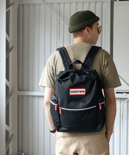 HUNTER(ハンター)の「【 HUNTER / ハンター 】 ORIGINAL TOPCLIP BACKPACK NYLON UBB6017ACD HUT バックパック リュック(バックパック/リュック・メンズ・レッド/ピンク/イエロー/オレンジ/ブルー/オリーブ/ブラック/ネイビー/グレー・FREE)」の10枚目の写真