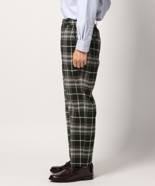 GLOBAL WORK（グローバルワーク）の「ストレッチチェックアンクルパンツ/795925（その他パンツ・メンズ・ダークブラウン/チャコールグレー・MEDIUM/LARGE/SMALL）」の6枚目の写真