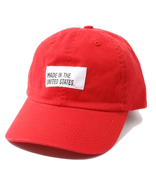 BEAUTY&YOUTH UNITED ARROWS(ビューティーアンドユースユナイテッドアローズ)の「BY パネル キャップ made in USA ◆(キャップ・メンズ・ホワイト/ブラック/レッド/ダークグリーン/ネイビー/コバルトブルー・F)」の1枚目の写真