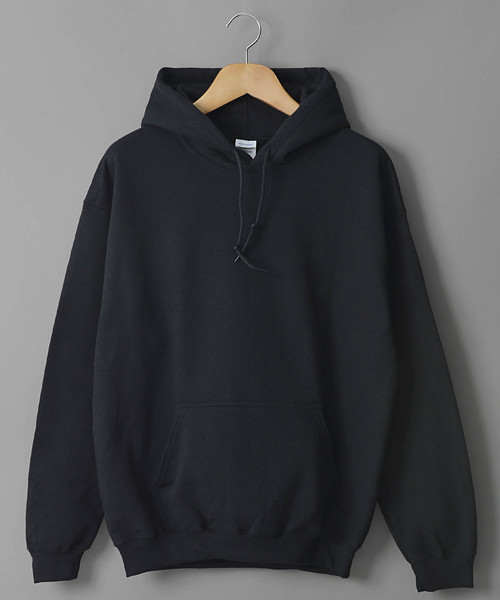 GILDAN（ギルダン）の「GILDAN/ギルダン　8ozプルパーカー（パーカー・メンズ・ライトグレー/ライトブルー/ブラック/ネイビー/グレー/レッド/ゴールド/ワインレッド・SMALL/MEDIUM/LARGE/X-LARGE）」の2枚目の写真