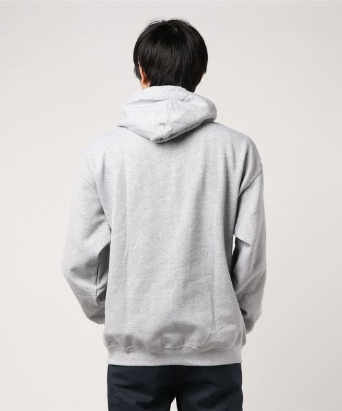 GILDAN（ギルダン）の「GILDAN/ギルダン　8ozプルパーカー（パーカー・メンズ・ライトグレー/ライトブルー/ブラック/ネイビー/グレー/レッド/ゴールド/ワインレッド・SMALL/MEDIUM/LARGE/X-LARGE）」の10枚目の写真