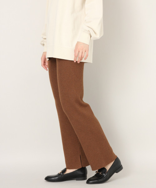 LOWRYS FARM（ローリーズファーム）の「ウールコンニットパンツ　818314（その他パンツ・レディース・ブラウン/アイボリー/ブラック・FREE）」の15枚目の写真