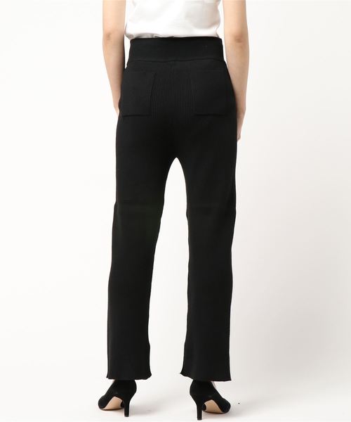 LOWRYS FARM（ローリーズファーム）の「ウールコンニットパンツ　818314（その他パンツ・レディース・ブラウン/アイボリー/ブラック・FREE）」の12枚目の写真