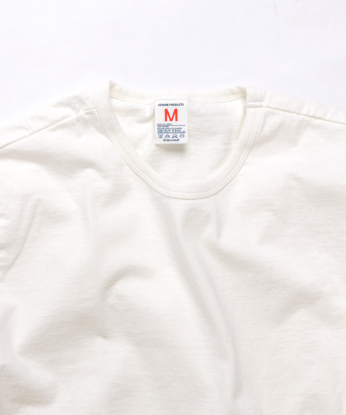 Denime(ドゥニーム)の「BASIC CUTSEW LS CN TEE/ベーシックカットソークルーネックロンT(Tシャツ/カットソー・メンズ・ホワイト/ブラック/グレー/ネイビー/杢グレー・SMALL/MEDIUM/LARGE/X-SMALL)」の10枚目の写真