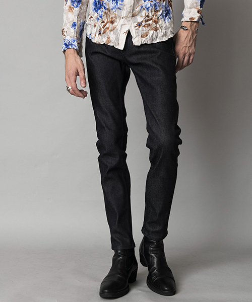 NO ID.（ノーアイディ）の「mp6672-ﾘｼﾞｯﾄﾃﾞﾆﾑｽｷﾆ-PT パンツ（デニムパンツ・メンズ・ブラック/ネイビー/ブルー系その他・1/2/3）」の8枚目の写真