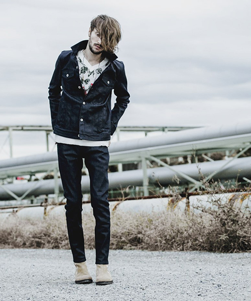 NO ID.（ノーアイディ）の「mp6672-ﾘｼﾞｯﾄﾃﾞﾆﾑｽｷﾆ-PT パンツ（デニムパンツ・メンズ・ブラック/ネイビー/ブルー系その他・1/2/3）」の13枚目の写真