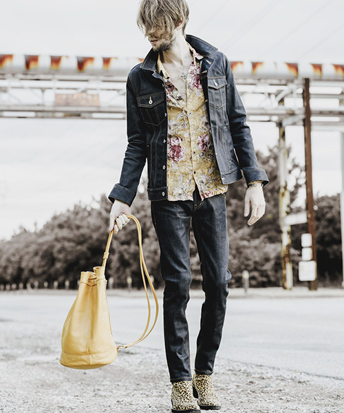 NO ID.（ノーアイディ）の「mp6672-ﾘｼﾞｯﾄﾃﾞﾆﾑｽｷﾆ-PT パンツ（デニムパンツ・メンズ・ブラック/ネイビー/ブルー系その他・1/2/3）」の15枚目の写真