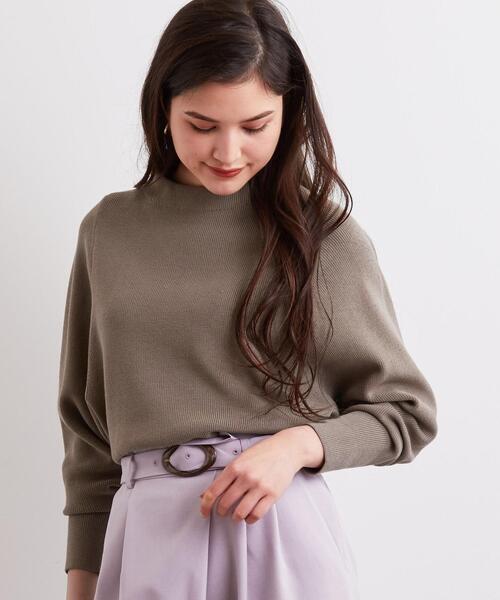 未使用　リエス　グリーン ハイネック セーター WEB限定】［XS/H148-155㎝］SERENITY セレニティ ハイネック プル