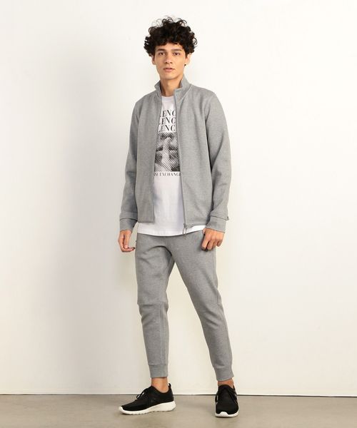 ARMANI EXCHANGE(アルマーニエクスチェンジ)の「【A|Xアルマーニ エクスチェンジ】メッセージ&フォトデザイン クルーネック半袖Tシャツ(Tシャツ/カットソー・メンズ・ホワイト/ブラック・SMALL/MEDIUM/LARGE/X-LARGE/X-SMALL)」の7枚目の写真