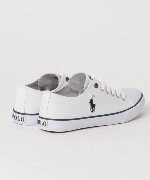 POLO RALPH LAUREN（ポロ ラルフ ローレン）の「【POLO】 GIBBS RFS10795（スニーカー・レディース・ホワイト・22.5cm/23cm/23.5cm/24cm）」の2枚目の写真