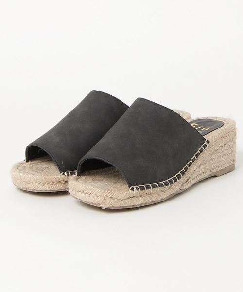 Fin（フィン）の「ジュートウェッジサボサンダル（サンダル・レディース・ブラック/シルバー/アイボリー/キャメル・LL/S/M/L）」の10枚目の写真