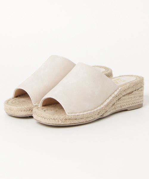 Fin（フィン）の「ジュートウェッジサボサンダル（サンダル・レディース・ブラック/シルバー/アイボリー/キャメル・LL/S/M/L）」の9枚目の写真