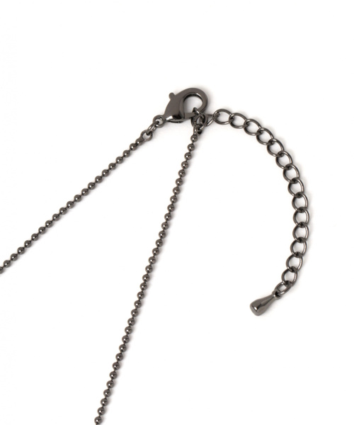 GLOBAL WORK（グローバルワーク）の「2pcsセットネックレス/837355（ネックレス・メンズ・ライトグレー/ブラック・FREE）」の5枚目の写真