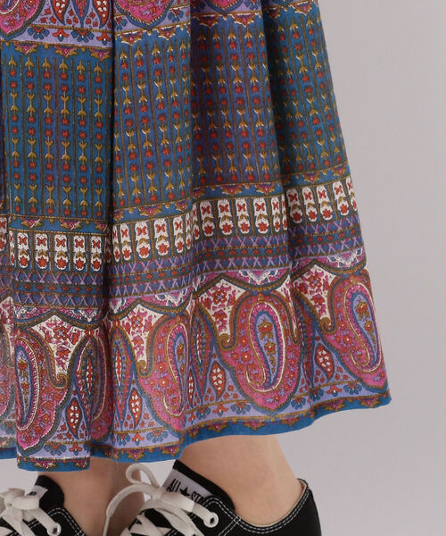 fredy repit（フレディレピ）の「インドプリントスカート（スカート・レディース・グリーン系その他/ピンク系その他・38）」の22枚目の写真