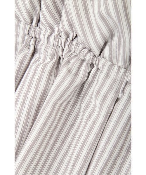 NATURAL BEAUTY BASIC（ナチュラルビューティーベーシック）の「ストライプカシュクールブラウス（シャツ/ブラウス・レディース・ブラウン系その他/オレンジ系その他・MEDIUM/SMALL）」の10枚目の写真