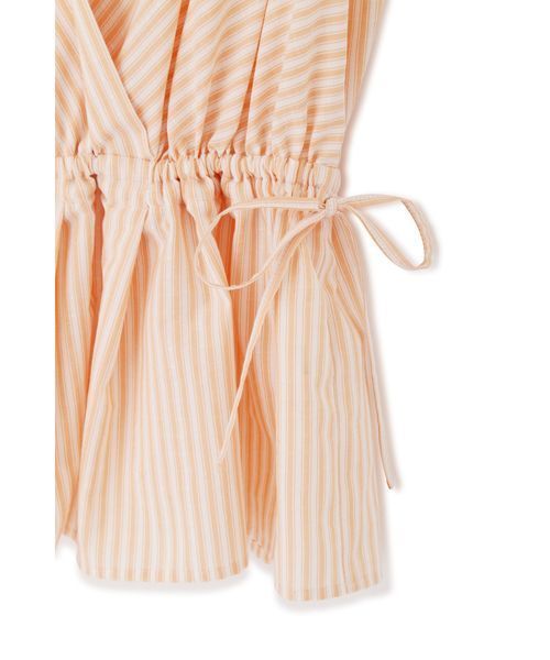 NATURAL BEAUTY BASIC（ナチュラルビューティーベーシック）の「ストライプカシュクールブラウス（シャツ/ブラウス・レディース・ブラウン系その他/オレンジ系その他・MEDIUM/SMALL）」の16枚目の写真