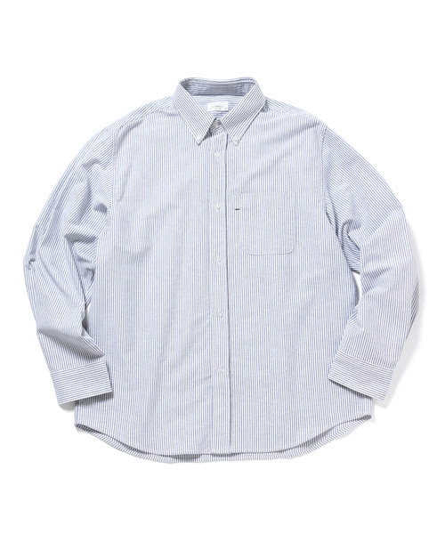 JUNRED（ジュンレッド）の「コンフォートFITオックスBDシャツ（シャツ/ブラウス・メンズ・オフホワイト/キナリ/ブルー系その他4・FREE/S/M/L）」の3枚目の写真