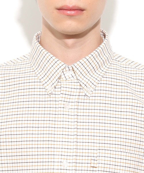 JUNRED（ジュンレッド）の「コンフォートFITオックスBDシャツ（シャツ/ブラウス・メンズ・オフホワイト/キナリ/ブルー系その他4・FREE/S/M/L）」の5枚目の写真