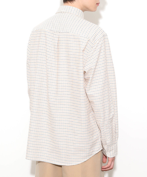 JUNRED（ジュンレッド）の「コンフォートFITオックスBDシャツ（シャツ/ブラウス・メンズ・オフホワイト/キナリ/ブルー系その他4・FREE/S/M/L）」の8枚目の写真