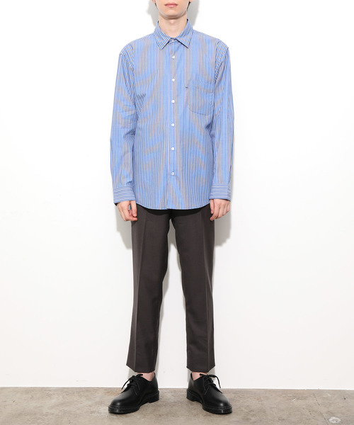 JUNRED（ジュンレッド）の「コンフォートFITオックスBDシャツ（シャツ/ブラウス・メンズ・オフホワイト/キナリ/ブルー系その他4・FREE/S/M/L）」の7枚目の写真