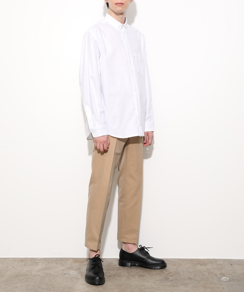 JUNRED（ジュンレッド）の「コンフォートFITオックスBDシャツ（シャツ/ブラウス・メンズ・オフホワイト/キナリ/ブルー系その他4・FREE/S/M/L）」の6枚目の写真