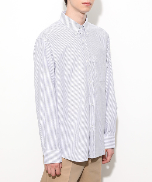 JUNRED（ジュンレッド）の「コンフォートFITオックスBDシャツ（シャツ/ブラウス・メンズ・オフホワイト/キナリ/ブルー系その他4・FREE/S/M/L）」の21枚目の写真