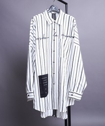 【ビッグシルエット】BACKZIP SHIRT/ビッグシルエット バックジップシャツ
