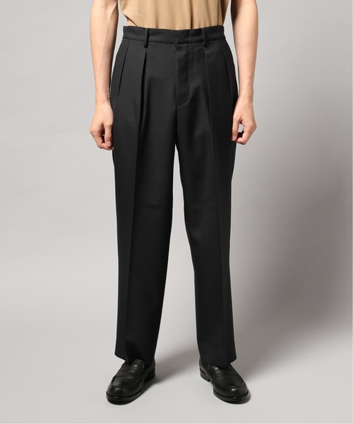 EDIFICE LA BOUCLE（エディフィスラブークル）の「【EDIFICE LA BOUCLE / ラブ―クル】2タックイージースラックス（その他パンツ・メンズ・ネイビー・44/46/48）」の3枚目の写真