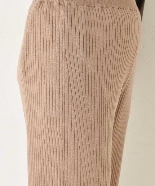 DouDou（ドゥドゥ）の「ニットパンツ（その他パンツ・レディース・ブラック/アイボリー/モカ・FREE）」の16枚目の写真