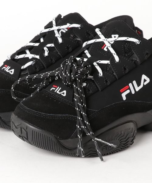 WEGO（ウィゴー）の「WEGO/FILA プロヴィナンス Low（スニーカー・メンズ・ブラック/オフホワイト・MEDIUM/LARGE/X-LARGE）」の6枚目の写真