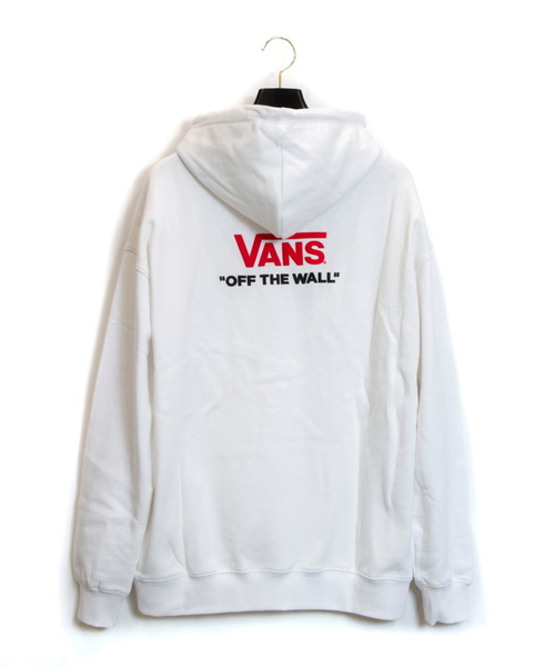 VANS(バンズ)の「VANS-KANA VANS PULL OVER HOODIE(パーカー・メンズ・ホワイト/ブラック・M/L)」の4枚目の写真