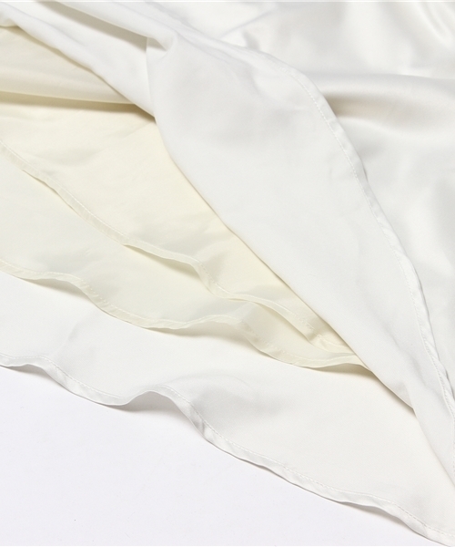 Kastane（カスタネ）の「【Kastane】サスペンダー付きスカート（スカート・レディース・ネイビー/オフホワイト/ライトグレー・FREE）」の12枚目の写真