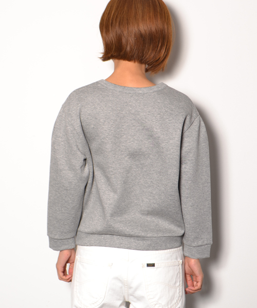 AMERICAN RAG CIE（アメリカンラグシー）の「ダンボールニットプルオーバー/208-AON-L142-CT102（Tシャツ/カットソー・レディース・ホワイト/トップグレー/ネイビー・FREE）」の15枚目の写真
