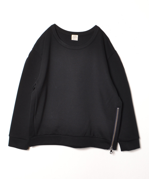 AMERICAN RAG CIE（アメリカンラグシー）の「ダンボールニットプルオーバー/208-AON-L142-CT102（Tシャツ/カットソー・レディース・ホワイト/トップグレー/ネイビー・FREE）」の5枚目の写真
