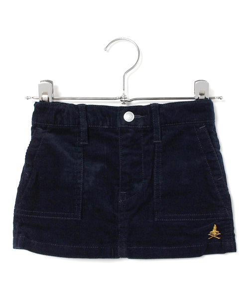 JOEY HYSTERIC（ジョーイヒステリック）の「ストレッチコーディロイ SK（スカート・キッズ・ネイビー/ピンク/ブラック・MEDIUM/SMALL）」の3枚目の写真