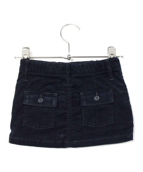 JOEY HYSTERIC（ジョーイヒステリック）の「ストレッチコーディロイ SK（スカート・キッズ・ネイビー/ピンク/ブラック・MEDIUM/SMALL）」の4枚目の写真