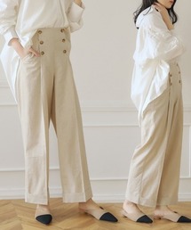 Bou Jeloud | 【WEB限定】麻混マリンワイドパンツ(その他パンツ)