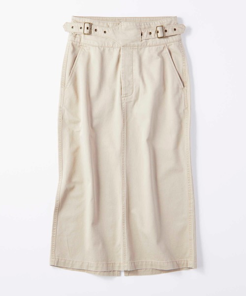 RAG MACHINE(ラグマシーン)の「【RAG MACHINE】グルカスカート(スカート・レディース・ベージュ/オフホワイト・M/L)」の7枚目の写真