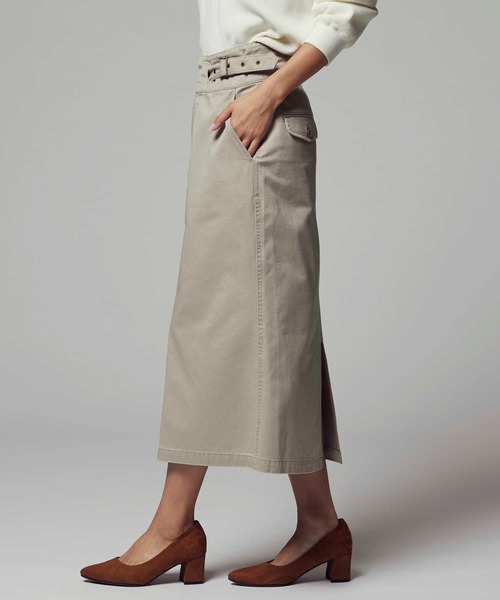 RAG MACHINE(ラグマシーン)の「【RAG MACHINE】グルカスカート(スカート・レディース・ベージュ/オフホワイト・M/L)」の11枚目の写真