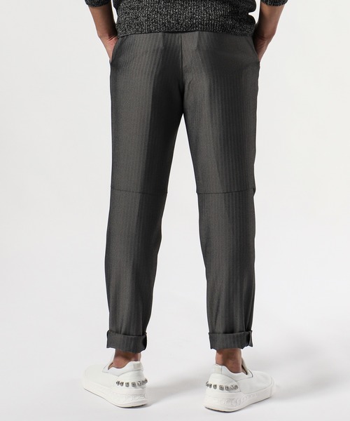 TETE HOMME(テットオム)の「ヘリンボーンイージーパンツ(その他パンツ・メンズ・ブラック/グレー・LARGE/MEDIUM/X-LARGE)」の8枚目の写真