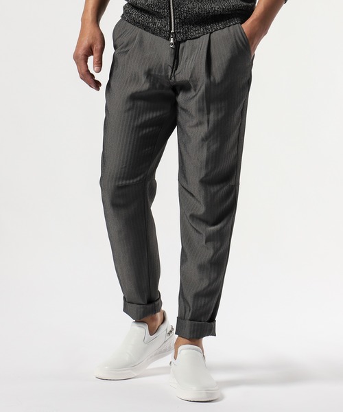TETE HOMME(テットオム)の「ヘリンボーンイージーパンツ(その他パンツ・メンズ・ブラック/グレー・LARGE/MEDIUM/X-LARGE)」の11枚目の写真
