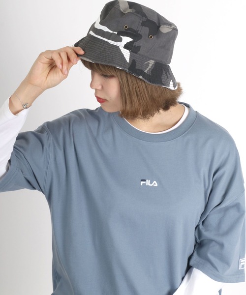 newhattan(ニューハッタン)の「NEWHATTAN(ニューハッタン) バケットハット/無地/迷彩 カモフラ(ハット・レディース・カーキ/ウッドランド/ホワイト/オリーブ/グレー系カモフラージュ/ベージュ/ラベンダー/ブラック/ネイビー/ブラウン/チャコールグレー/デザートカモ・M/L)」の12枚目の写真