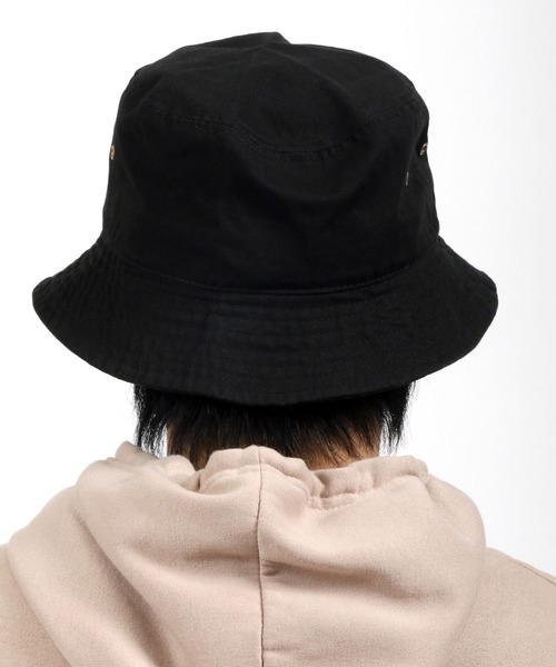 newhattan(ニューハッタン)の「NEWHATTAN(ニューハッタン) バケットハット/無地/迷彩 カモフラ(ハット・レディース・カーキ/ウッドランド/ホワイト/オリーブ/グレー系カモフラージュ/ベージュ/ラベンダー/ブラック/ネイビー/ブラウン/チャコールグレー/デザートカモ・M/L)」の14枚目の写真